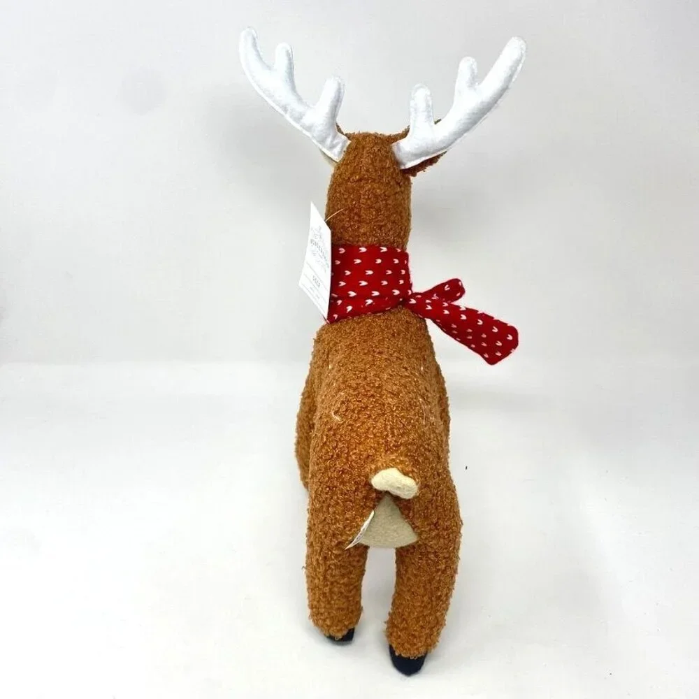 Target Christmas Fabric Deer Decor - Wondershop™ Free Standing Plush Tabletop